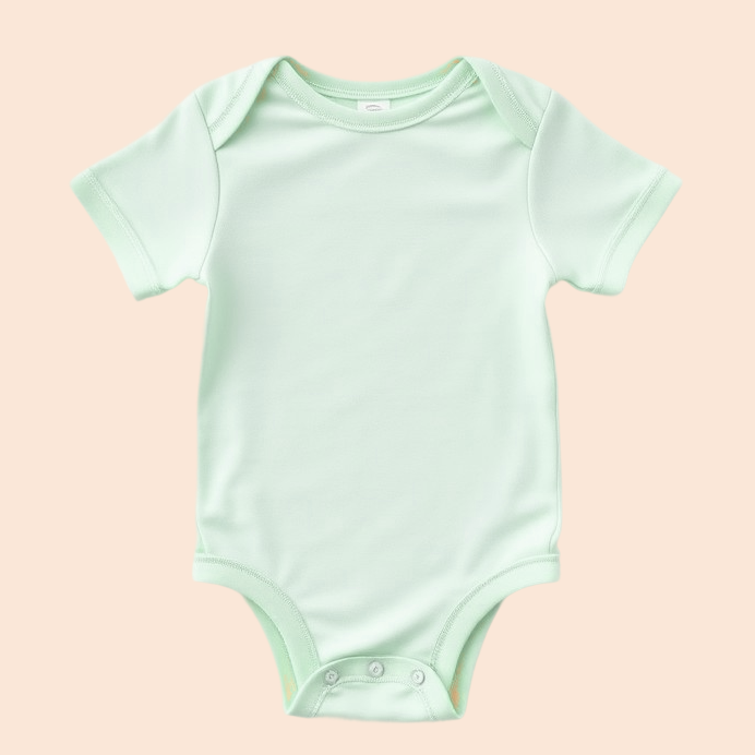 Green Short Sleeve Bodysuit