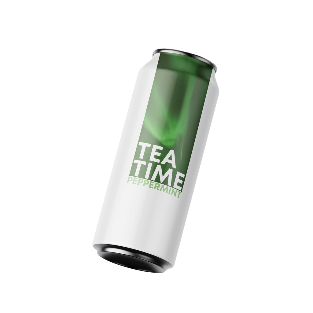 Thé glacé à la menthe poivrée