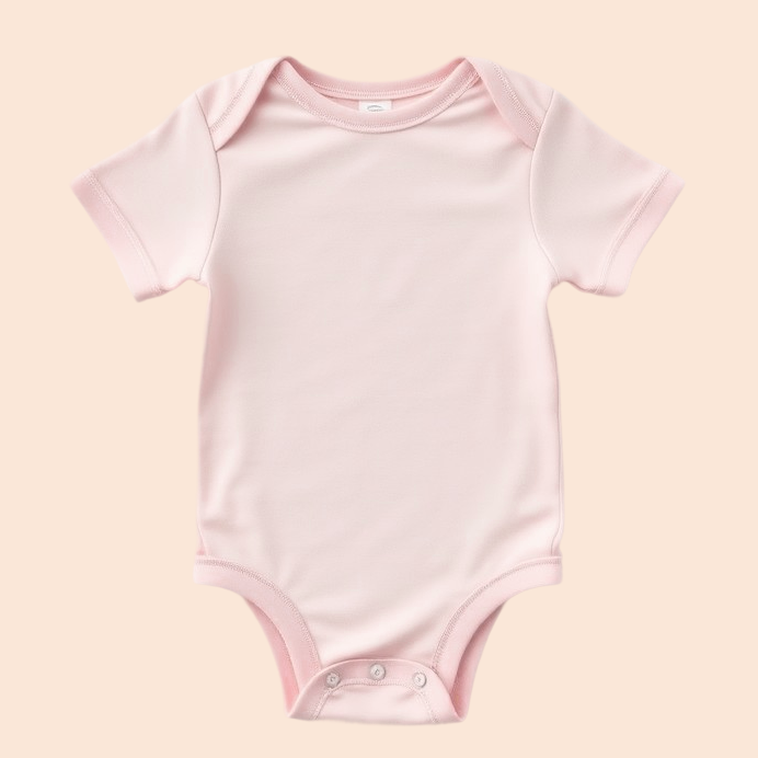 Pink Short Sleeve Bodysuit