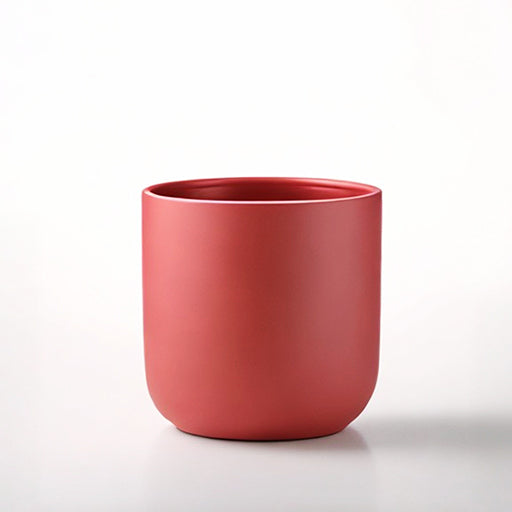 Red Ceramic Pot